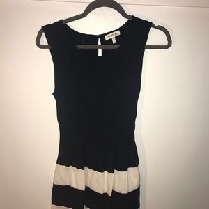 Black and white dress- classic bottom